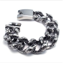 Technologie Sophistiquée Couleur Brillance Excellente Qualité Bracelet En Titane