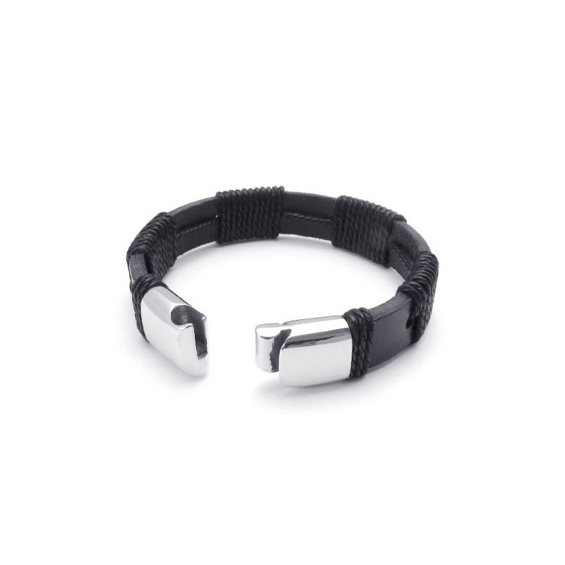 Bracelet En Cuir Titane De Qualité Fiable Et Aux Couleurs Délicates Au Design Astucieux