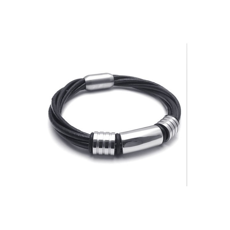 Bracelet En Cuir Titane De Qualité Fiable Et Aux Couleurs Délicates, Fabriqué Avec Soin Bracelet En Cuir Titane De Qualité Fiable Et Aux Couleurs Délicates, Fabriqué Avec Soin