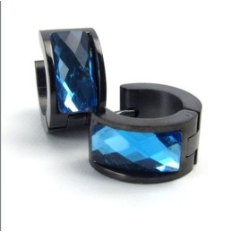 Design Moderne Couleur Brillance Bien Connu Pour Ses Boucles D'Oreilles En Titane De Haute Qualité