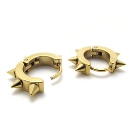 Pour Votre Sélection Couleur Brillance Stable Qualité Boucles D'Oreilles En Titane