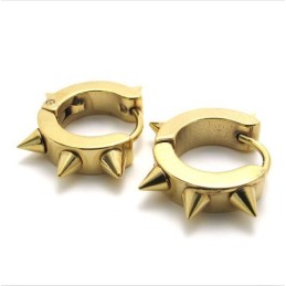 Pour Votre Sélection Couleur Brillance Stable Qualité Boucles D'Oreilles En Titane