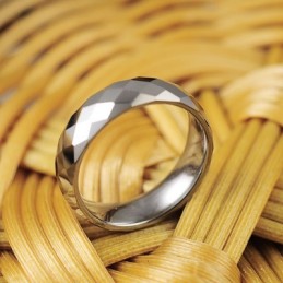 Bague En Or Et Tungstène