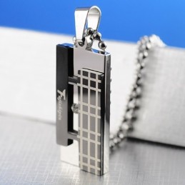 Collier Pendentif En Titane, Cadeau Tendance Pour Votre Ami