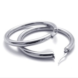 Boucles D'Oreilles En Titane De Qualité Stable Et De Couleur Brillante Au Design Astucieux
