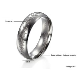 Bague En Titane Pour Homme, Grande Variété