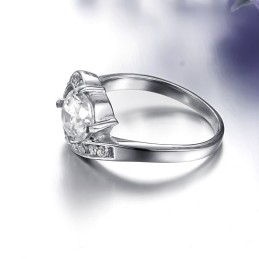Bague En Titane Pour Femme De Haute Qualité Avec Strass