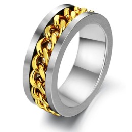 Bague En Titane Pour Homme De Qualité Supérieure