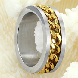 Bague En Titane Pour Homme De Qualité Supérieure
