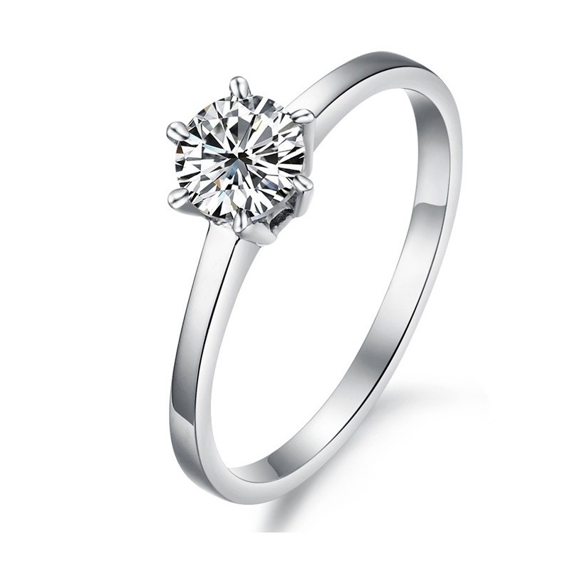 Bague En Titane Pour Femme Avec Strass, Complète Avec Spécifications Bague En Titane Pour Femme Avec Strass, Complète Avec Spécifications
