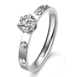 Bague En Titane Pour Femme Avec Strass, Qualité Et Quantité Garanties
