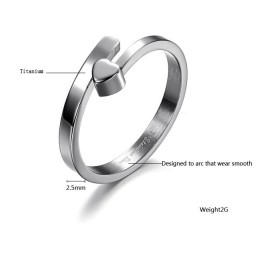 Bague En Titane Pour Femme « Le Roi De La Quantité »
