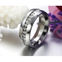 Pour Gagner Les Éloges Chaleureux Des Clients Bague En Titane Pour Homme