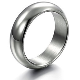 Bague En Titane Pour Homme De Haute Qualité