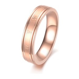 Bague En Titane En Forme De Rose Pour Femme, Vendue Dans Le Monde Entier