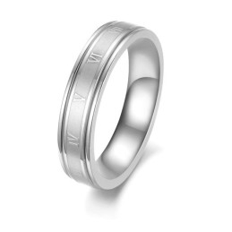Bague En Titane En Forme De Rose Pour Femme, Vendue Dans Le Monde Entier