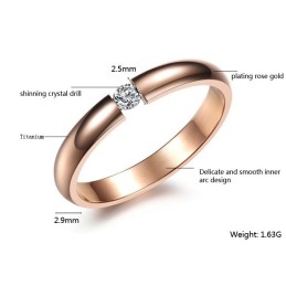 Bien Connu Pour Sa Bague En Titane Pour Femme De Haute Qualité