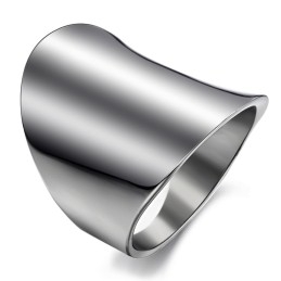 Bague En Titane Simple Et Exagérée D'Excellente Qualité