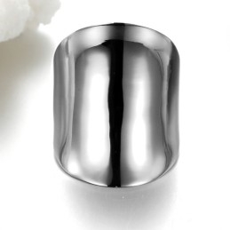 Bague En Titane Simple Et Exagérée D'Excellente Qualité