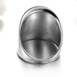 Bague En Titane Simple Et Exagérée D'Excellente Qualité