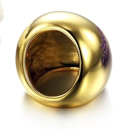 Le Roi De La Quantité, Bague Masculine Exagérée En Titane