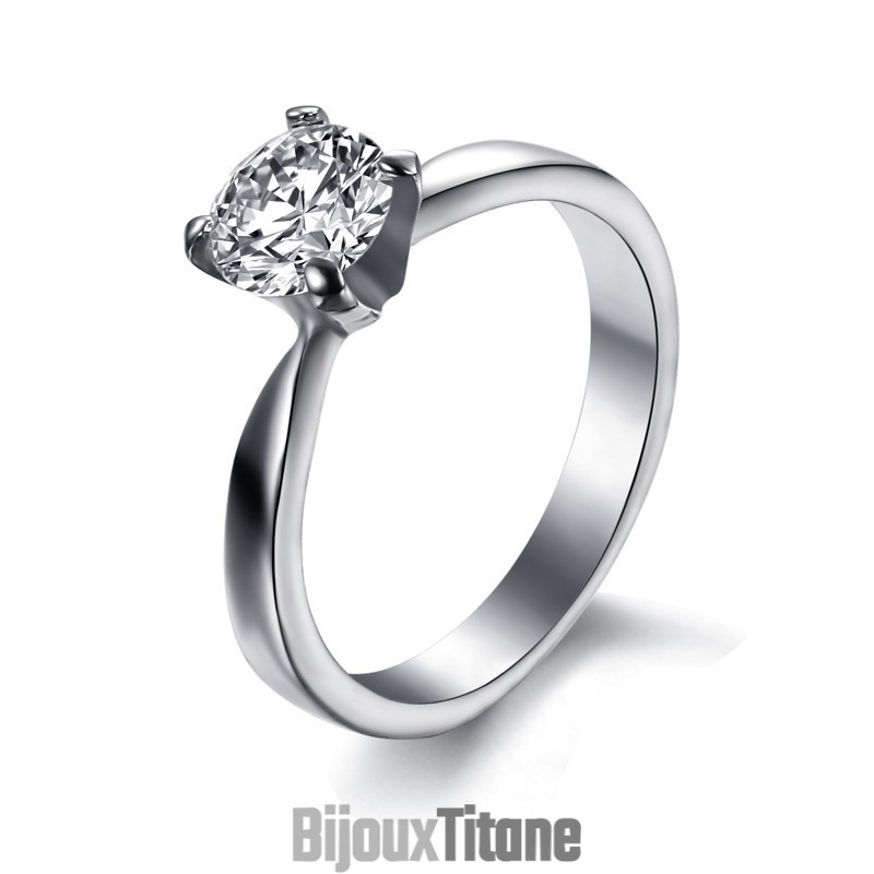 Bague En Titane Pour Femme Avec Strass, Performance Fiable Bague En Titane Pour Femme Avec Strass, Performance Fiable