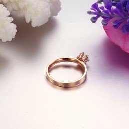 Bague En Titane Pour Femme Avec Strass, Qualité Et Quantité Garanties