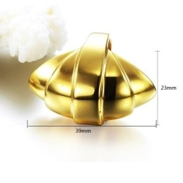 Bague En Titane Exagérée De Haute Qualité