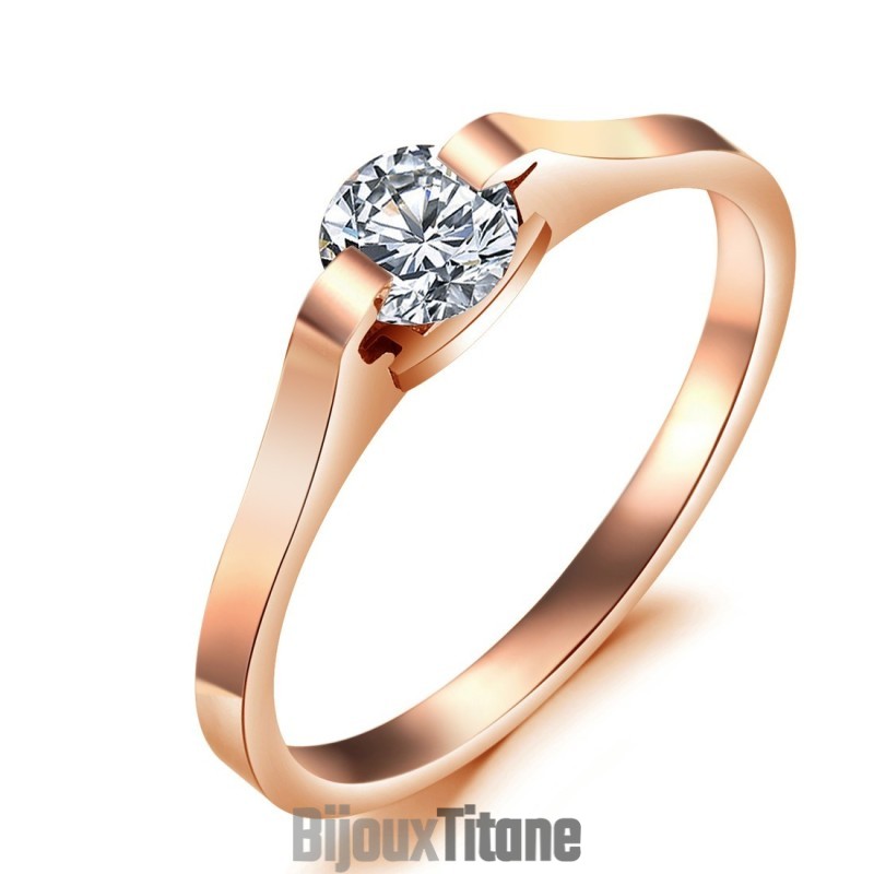 Bague En Titane Pour Femme De Qualité Stable Bague En Titane Pour Femme De Qualité Stable