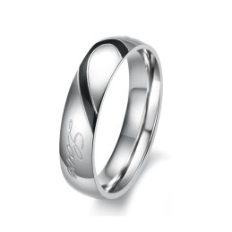 Bague En Titane De Qualité Fiable Pour Les Amoureux