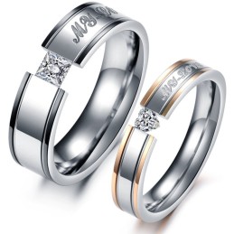Bien Connu Pour Sa Bague En Titane De Haute Qualité Pour Les Amoureux