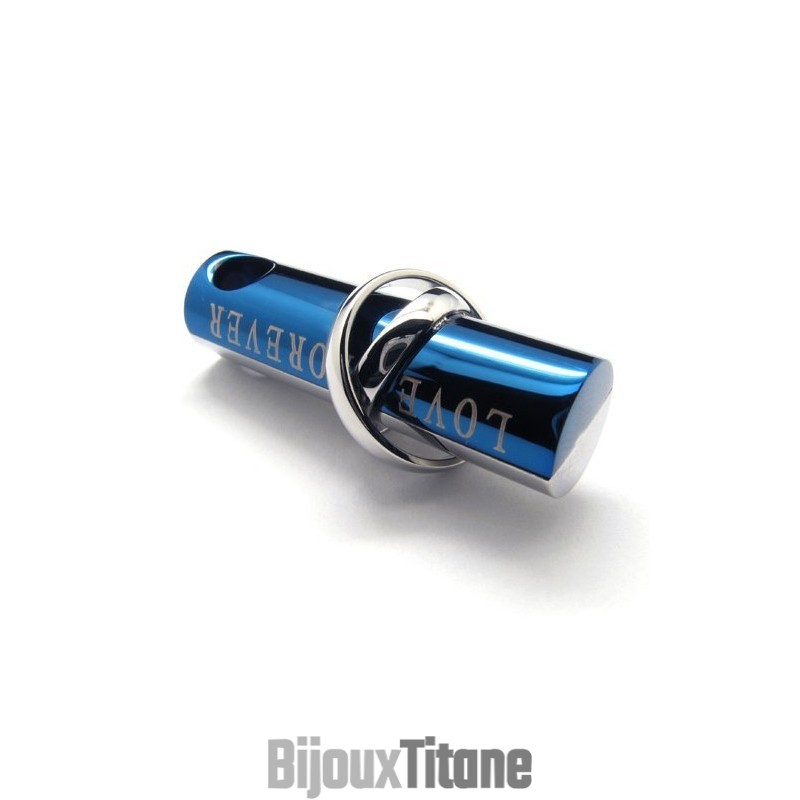 Collier Pendentif En Titane Fashion Love Forever