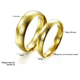 Bague En Titane Pour Amoureux, Vendue Dans Le Monde Entier