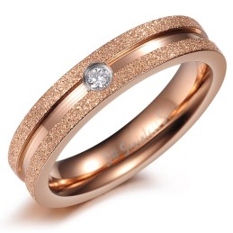 Bague En Titane Et Perle De Qualité Fiable Pour Les Amoureux