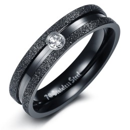 Bague En Titane Et Perle De Qualité Fiable Pour Les Amoureux