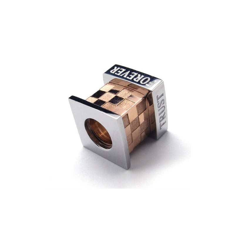 Collier Pendentif En Titane Fashion Love Forever (Doré)