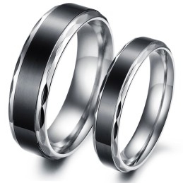 Bague Rétro En Titane De Renommée Mondiale Pour Les Amoureux