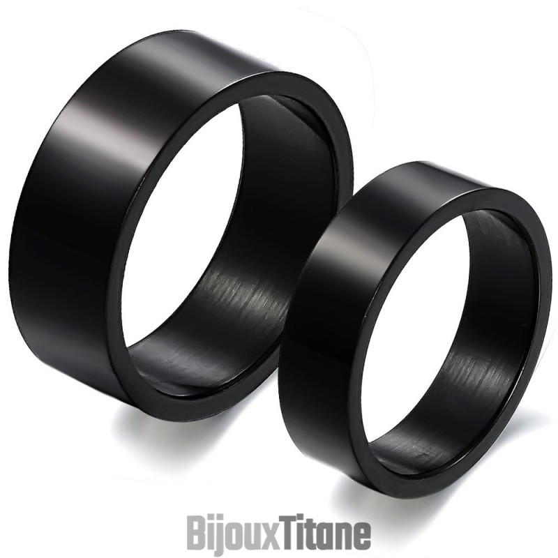 Pour Gagner Les Éloges Chaleureux Des Clients Bague En Titane Noir Pour Les Amoureux Pour Gagner Les Éloges Chaleureux Des Clients Bague En Titane Noir Pour Les Amoureux