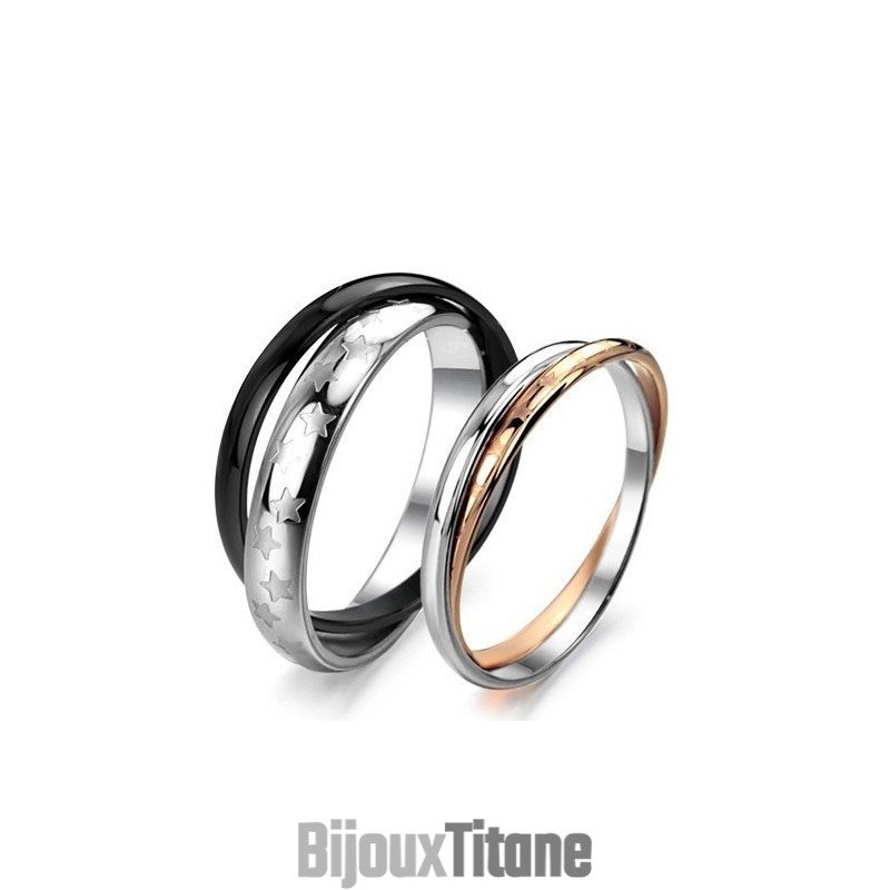 Bague En Titane À Larges Variations De Personnalité Pour Les Amoureux Bague En Titane À Larges Variations De Personnalité Pour Les Amoureux