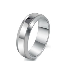 Bague En Titane Pur Pour Homme De Haute Qualité