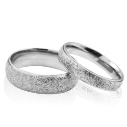 Bague En Titane De Qualité Stable Pour Les Amoureux
