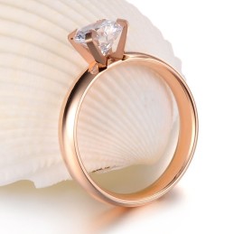 Bagues En Titane Pour Femme Avec Strass, Grande Variété