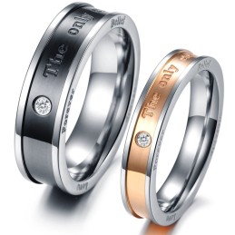 Bague En Titane Pour Amoureux, Qualité Et Quantité Garanties