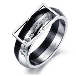 Bague En Titane Pour Amoureux, Vendue Dans Le Monde Entier