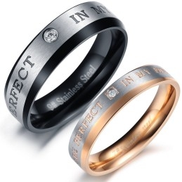 La Reine De La Bague En Titane De Qualité Pour Les Amoureux