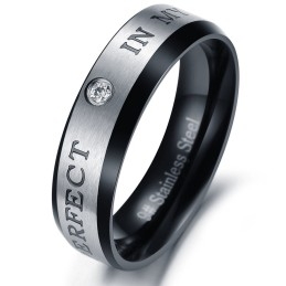 La Reine De La Bague En Titane De Qualité Pour Les Amoureux