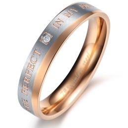La Reine De La Bague En Titane De Qualité Pour Les Amoureux