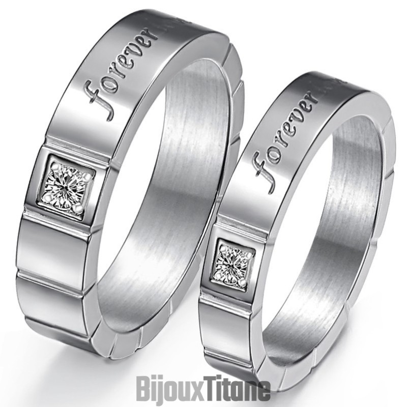Bague En Titane Avec Diamant, Qualité Et Quantité Garanties Pour Les Amoureux Bague En Titane Avec Diamant, Qualité Et Quantité Garanties Pour Les Amoureux