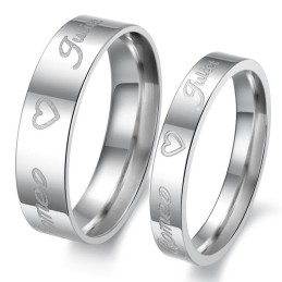 Bague En Titane Pour Amoureux, Performance Fiable Et Élégante