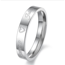 Bague En Titane Pour Amoureux, Performance Fiable Et Élégante